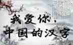 我爱你汉字教案5篇